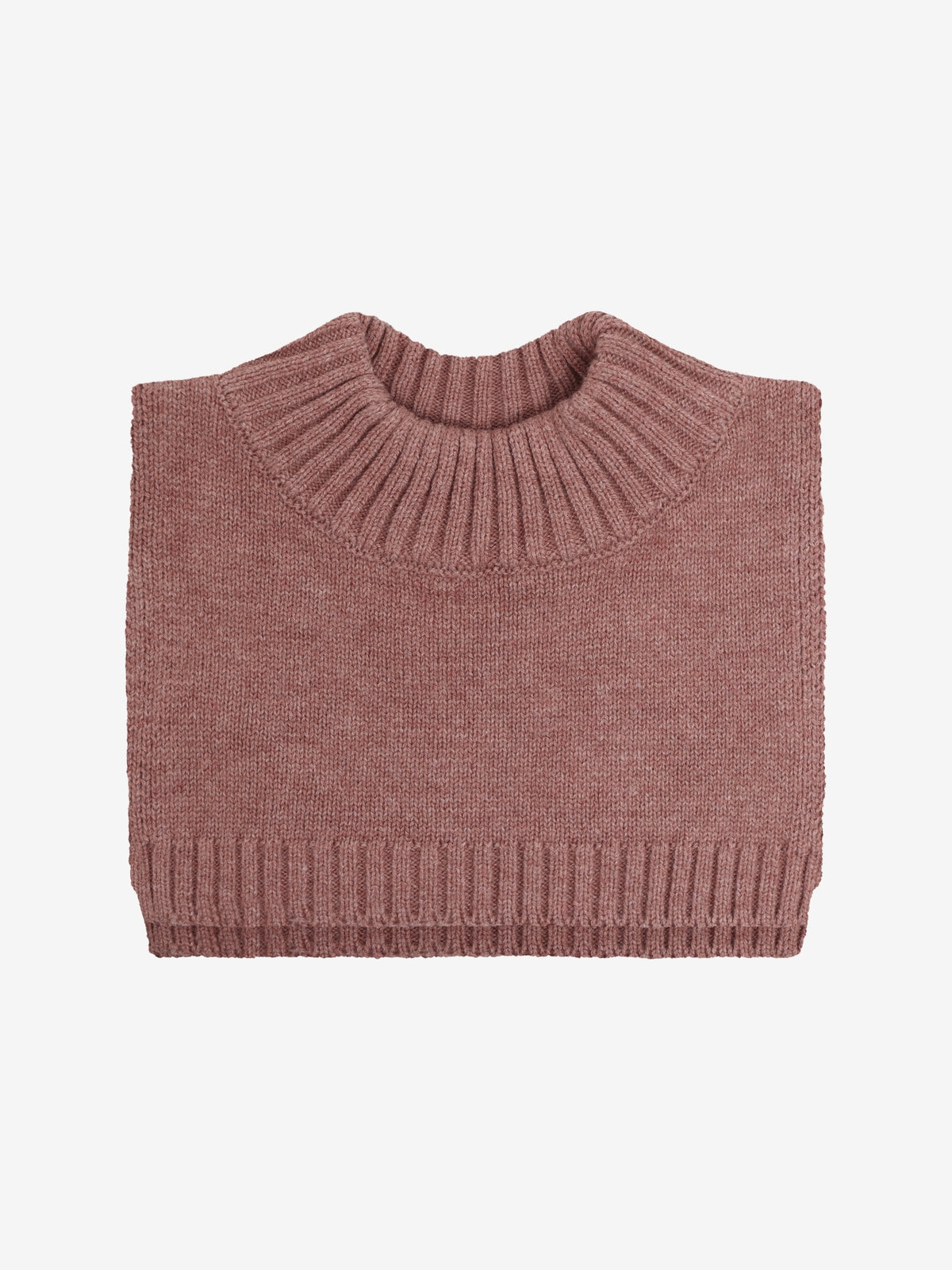 CeLaVi - Kinder Strickschal aus Wolle rosa