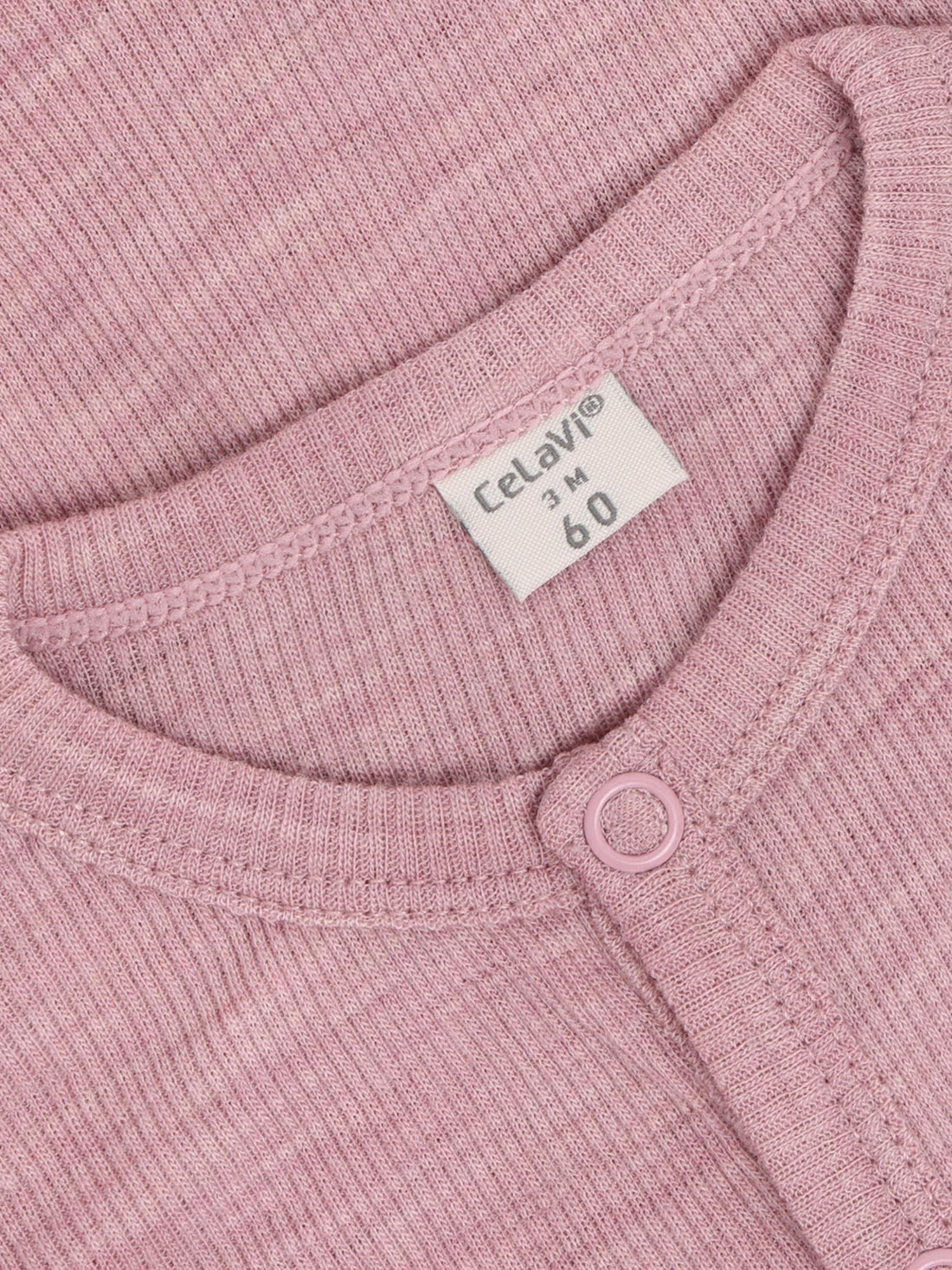 CeLaVi - Baby Strampler 100 % Wolle rosa