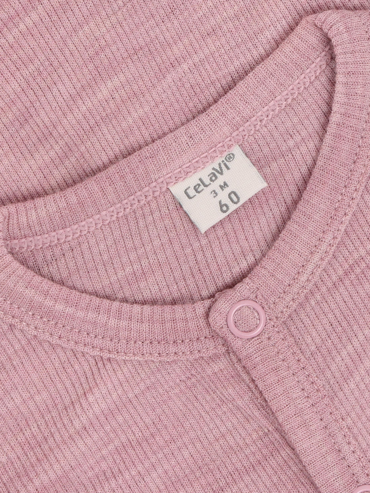 CeLaVi - Baby Strampler 100 % Wolle rosa