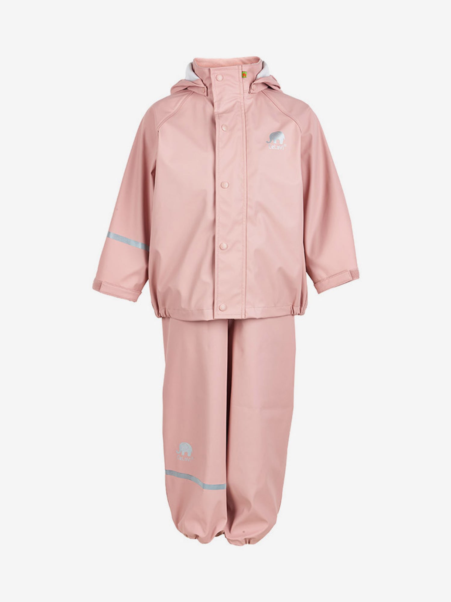 PU-Regenjacke von Brands4kids aus recyceltem Kunststoff mit 10000mm Wassersäule 