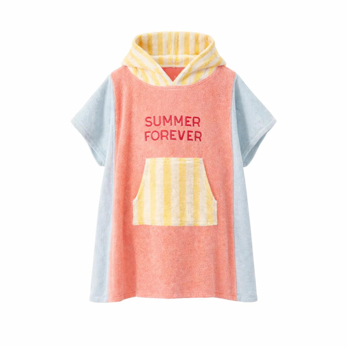 Chamaye - Kinder Poncho aus Baumwolle Summer Yellow