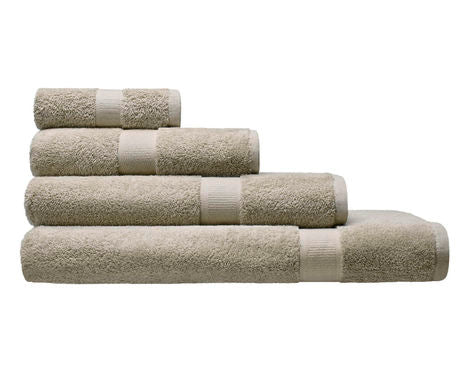 Cotonea - Frottierhandtuch Baumwolle (bio) 70cm x 140cm beige