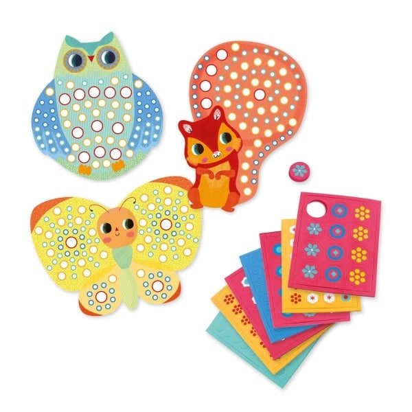 Djeco - Kollagen für Kleinen: Mosaic - Milfiori - AURYN Shop