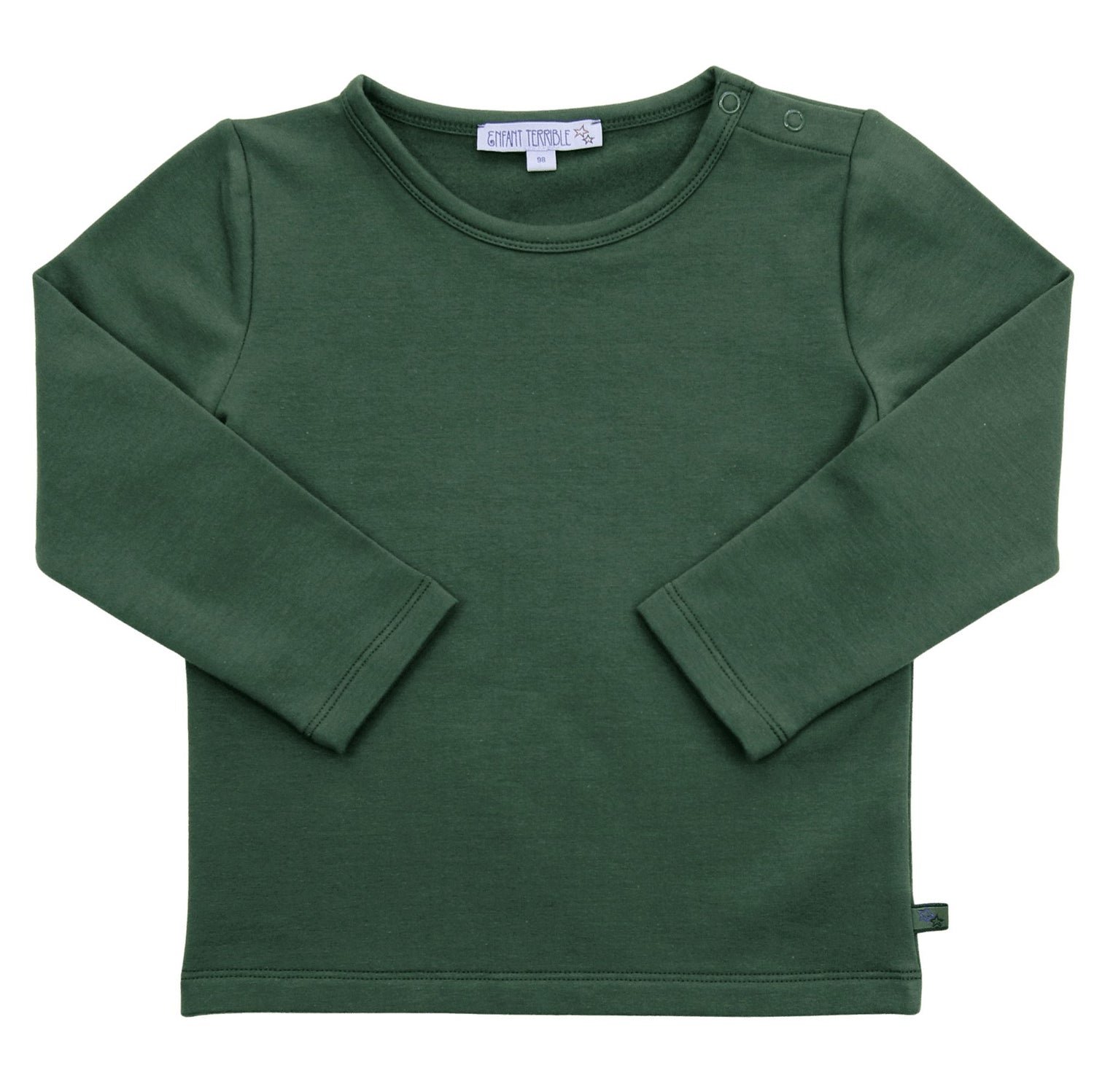Thermo Langarmshirt aus feinster Bio Baumwolle und mit 5% Elasthan für die perfekte Passform.