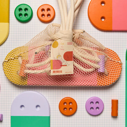 Eperfa - Indoor Kinder Schaukel rosa