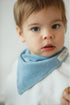 EverydaybyRoberta - Bandana Lätzchen blau Baumwolle (Bio)