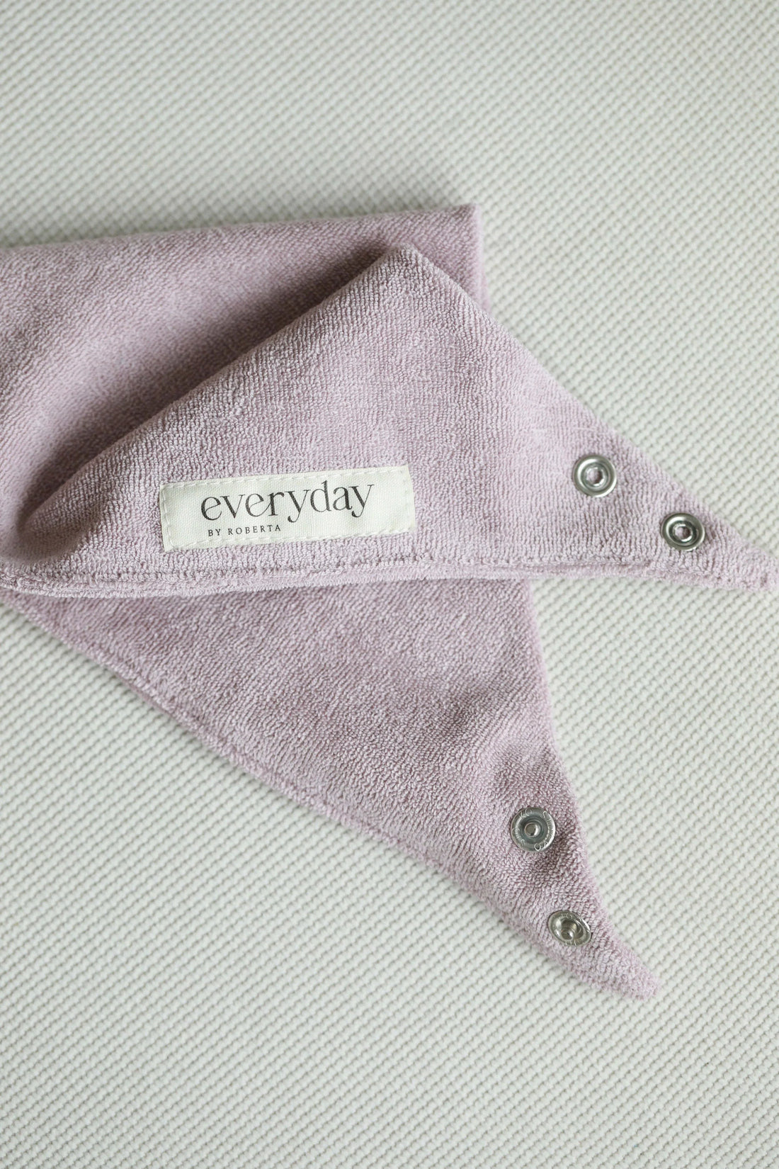 EverydaybyRoberta - Bandana Lätzchen lila Baumwolle (Bio)