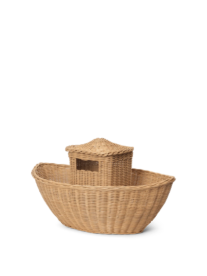 ferm LIVING - Kinder Rattan Arche Noah handgeflochten