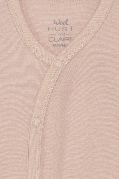 Hust &amp; Claire - Baby Wollstrampler Mobi hellrosa