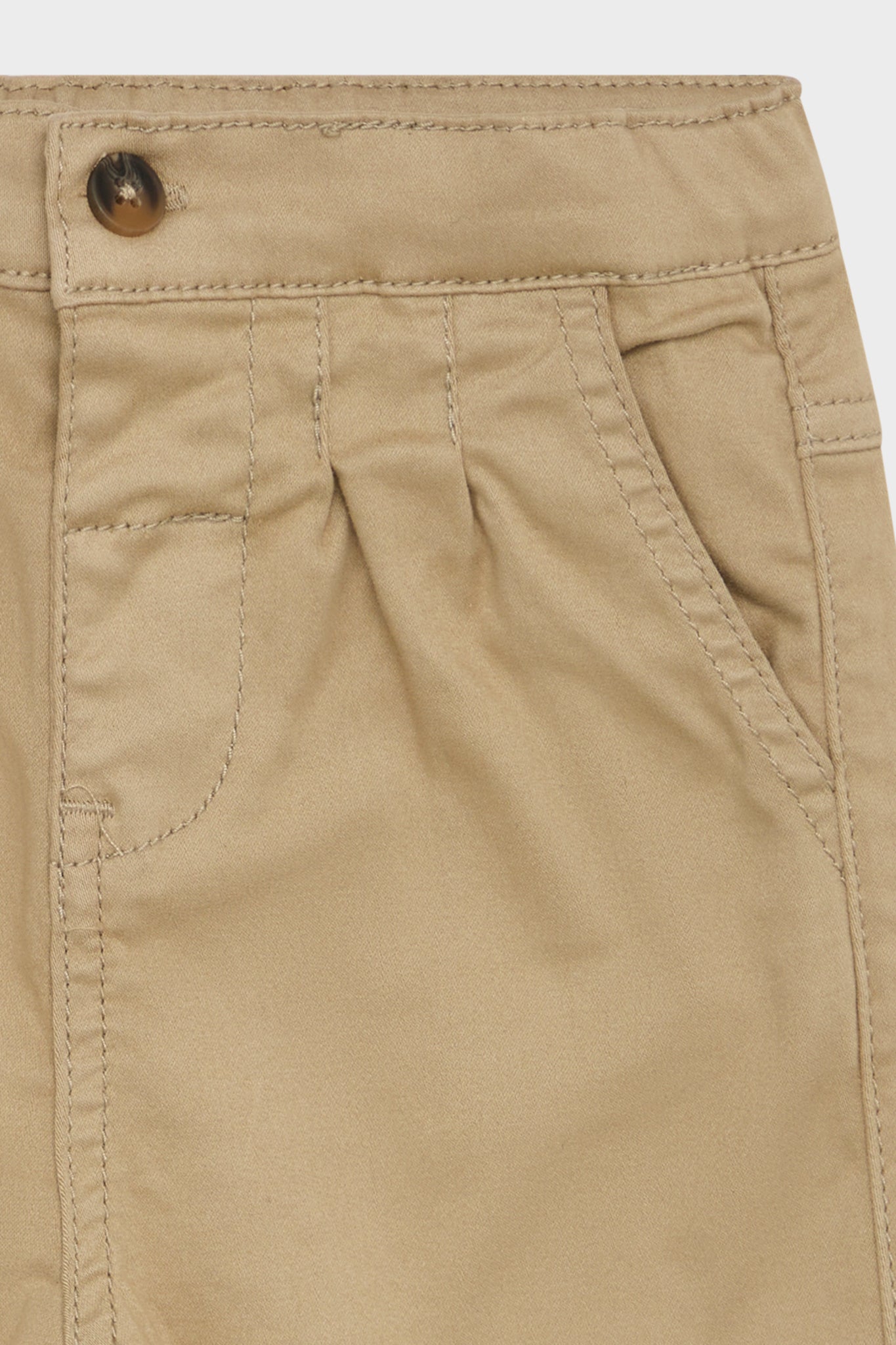 Hust &amp; Claire - Babyhose beige aus Baumwolle