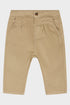 Hust & Claire - Babyhose beige aus Baumwolle
