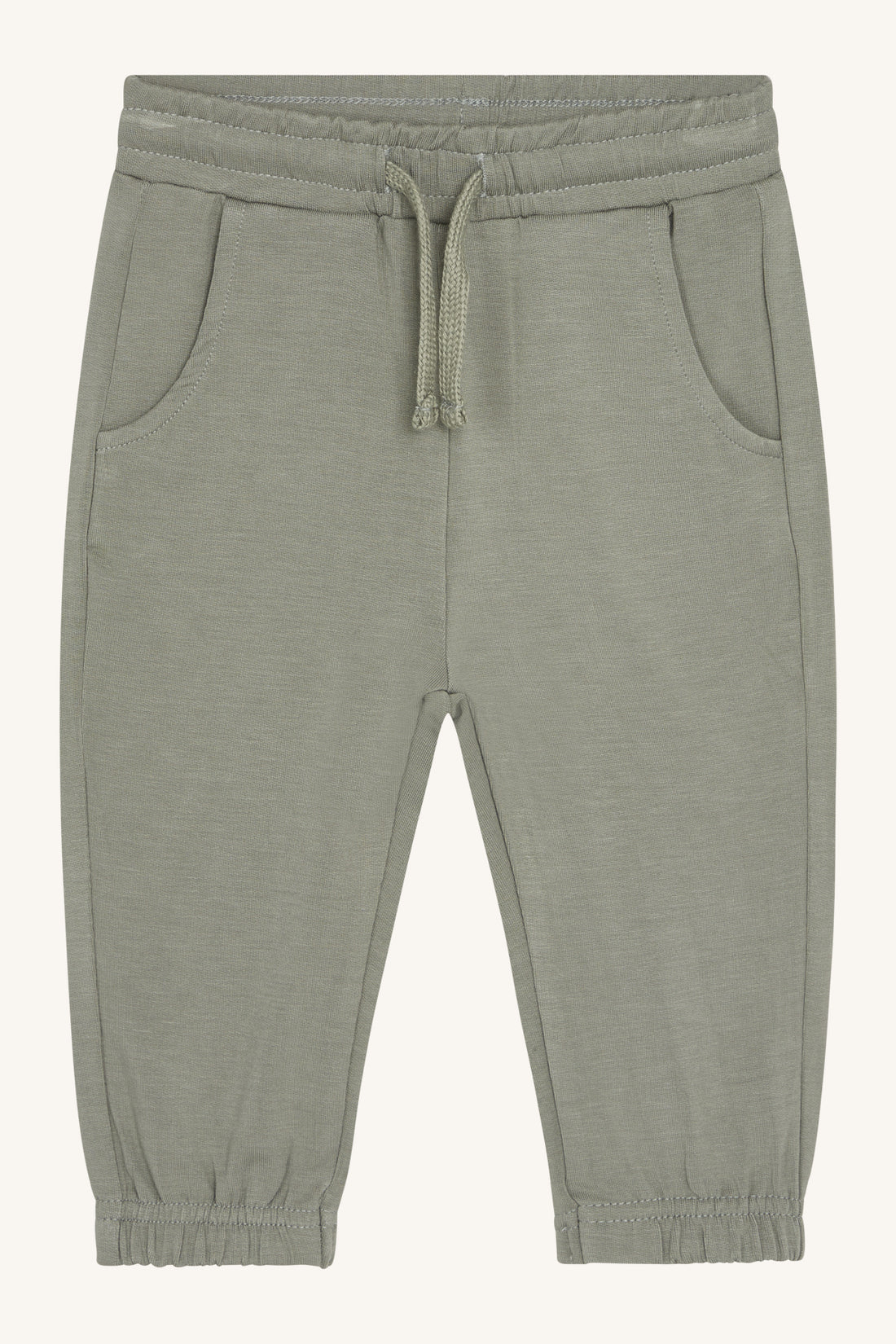 Hust &amp; Claire - Baby Jogginghose Bambus grün mit natürlichem UV Schutz