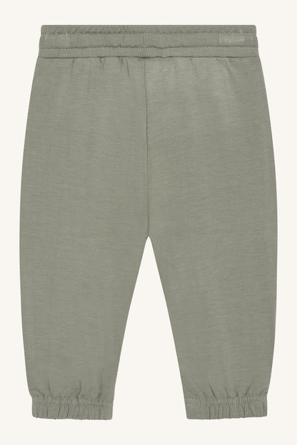 Hust &amp; Claire - Baby Jogginghose Bambus grün mit natürlichem UV Schutz