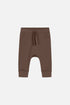Jogginghose aus bequemem Stretch-Woll- und Bambusgewebe mit Baggy-Passform und elastischem Kordelzugbund. 