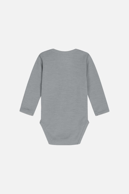 Hust &amp; Claire - Baby Body Bo Wolle grau - AURYN Shop