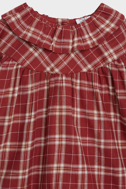 Hust &amp; Claire - Kinder Kleid Kristel rot karriert