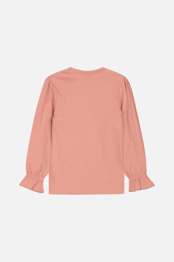Hust &amp; Claire - Mädchen Langarmshirt Amma koralle - AURYN Shop