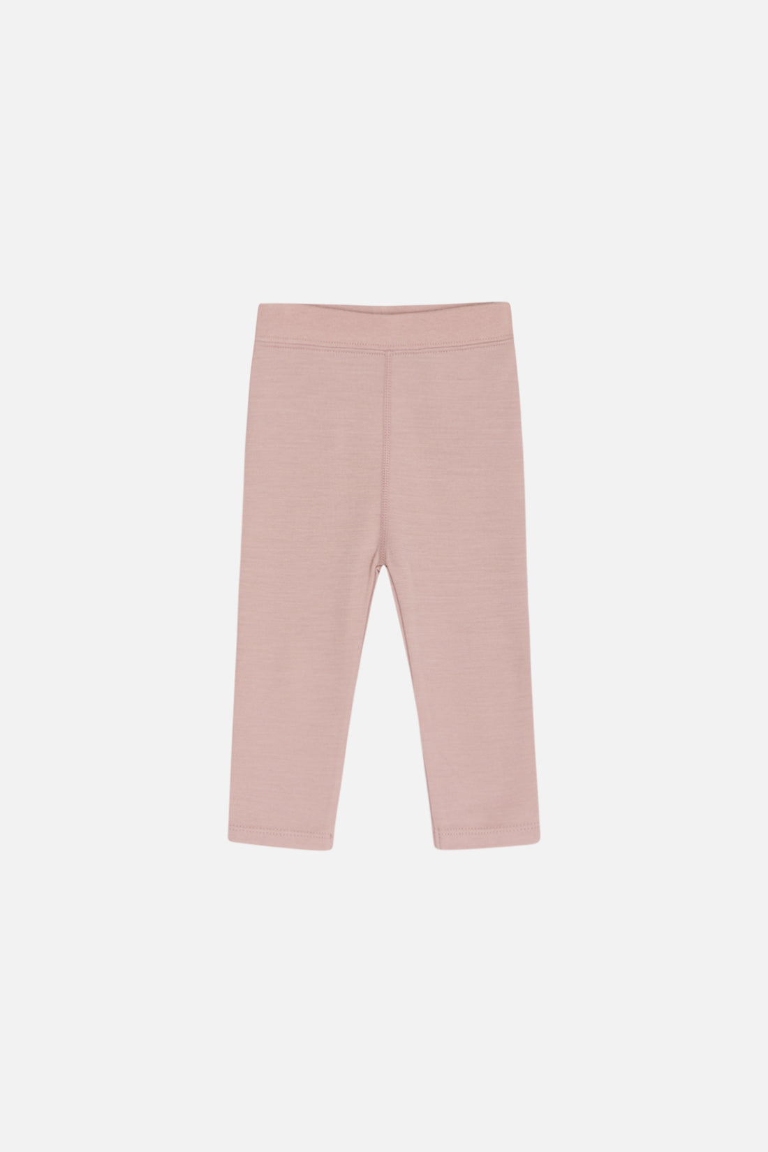Warme Leggings mit elastischem Bund von Hust & Claire besteht außen aus Wolle und innen Viskose aus Bambus.