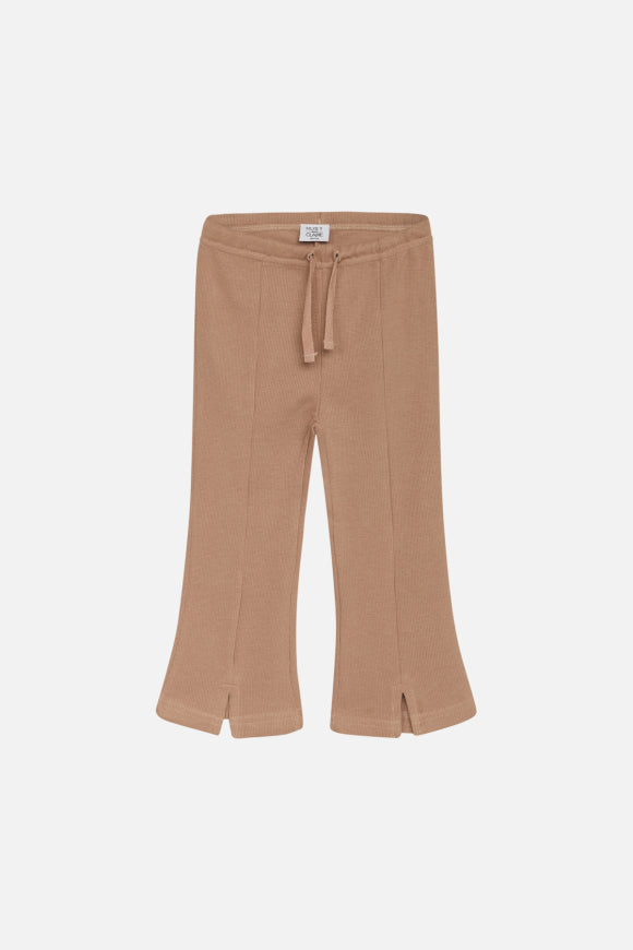 Hose aus gewebter Baumwolle mit Kordelzug in der Taille und Taschen hinten von Hust &amp; Claire.