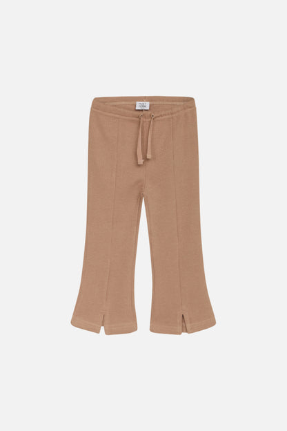 Hose aus gewebter Baumwolle mit Kordelzug in der Taille und Taschen hinten von Hust &amp; Claire.