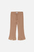 Hose aus gewebter Baumwolle mit Kordelzug in der Taille und Taschen hinten von Hust & Claire.