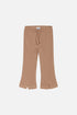 Hose aus gewebter Baumwolle mit Kordelzug in der Taille und Taschen hinten von Hust & Claire.