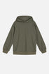 Schönes Kapuzen-Sweatshirt aus einer weichen, dehnbaren Viskosemischung aus Wolle und Bambus von Hust & Claire. 