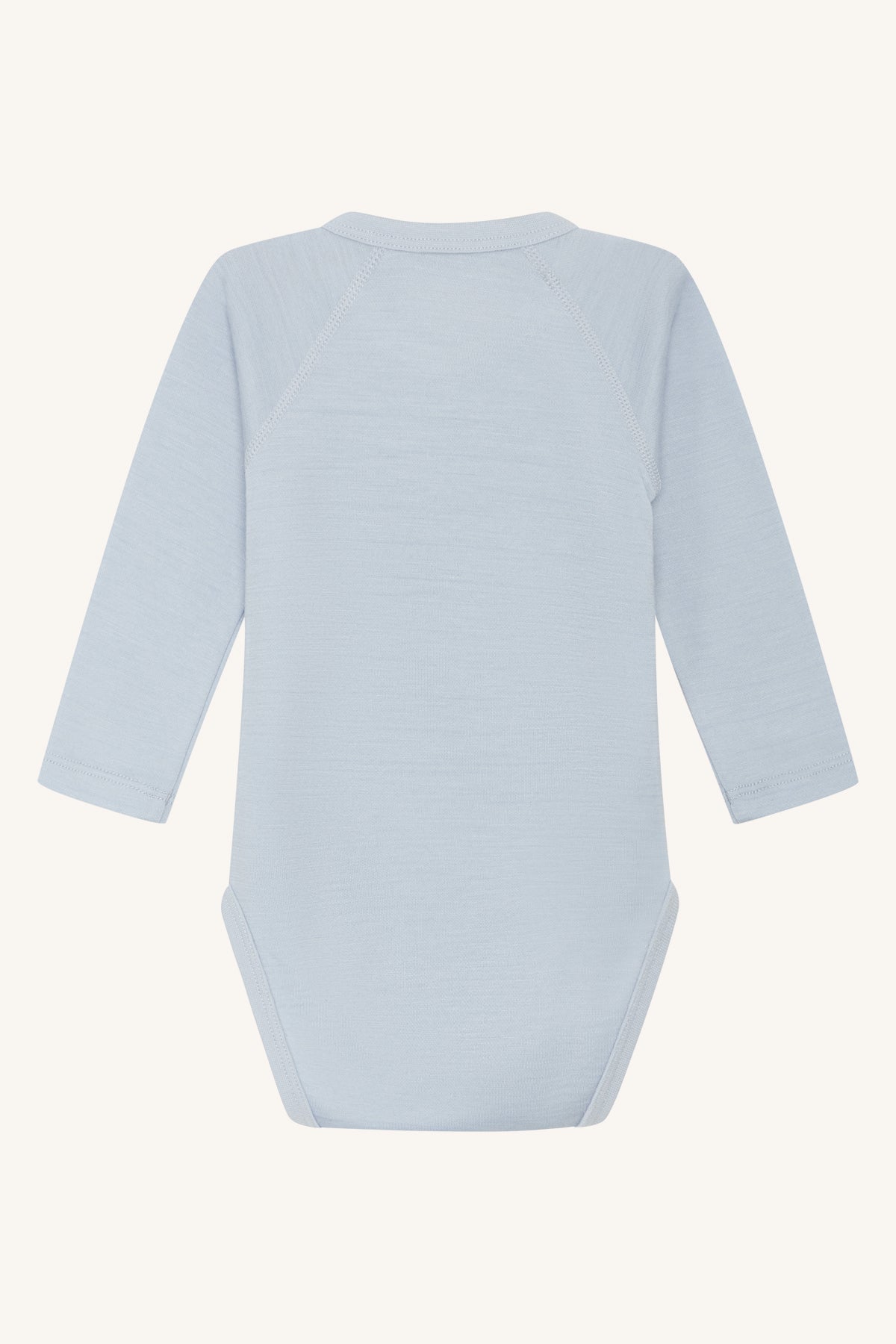 Hust &amp; Claire - Baby Body Bia hellblau Wolle