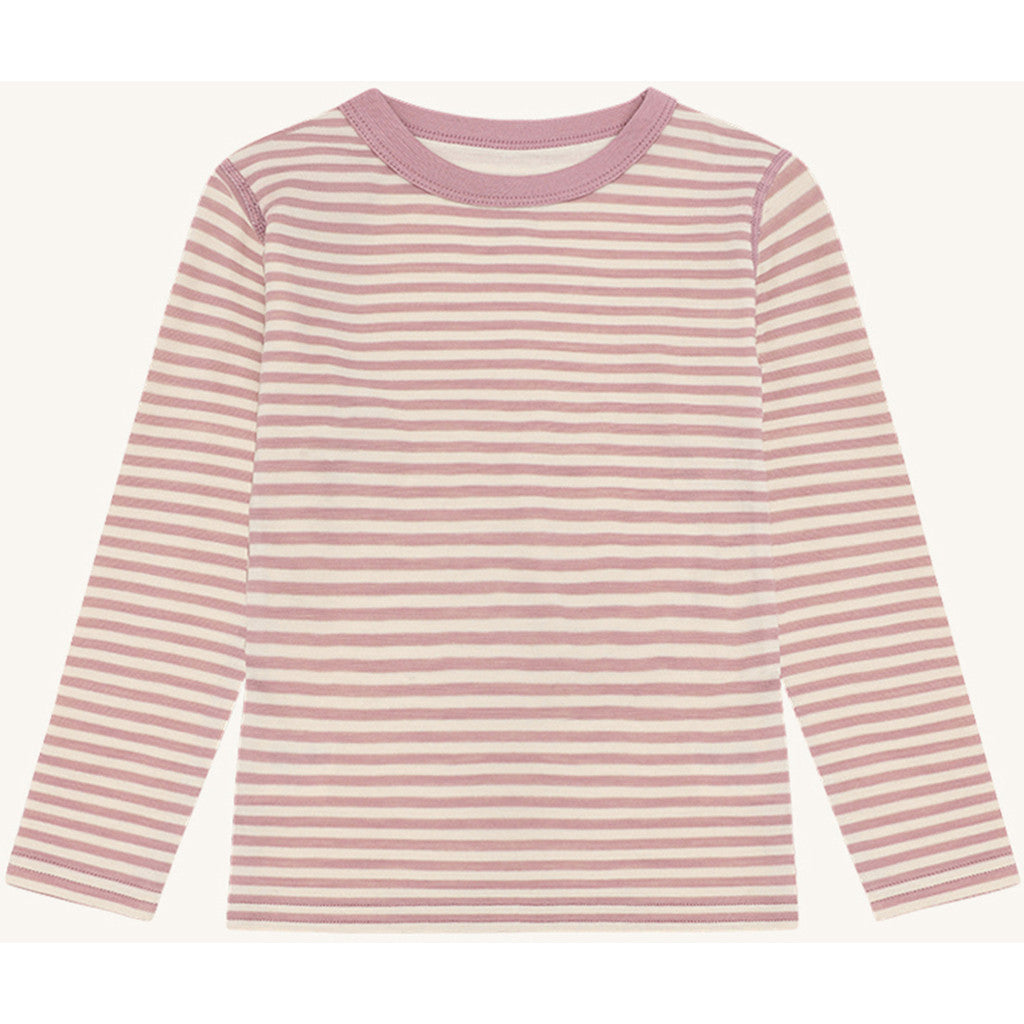 Hust & Claire - Kinder Langarmshirt "Abba", rosa gestreift
