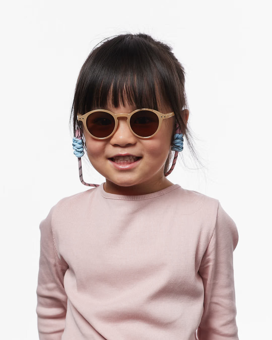 Izipizi - Kinder Brillenband "Candy" rosa-schwarz