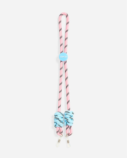 Izipizi - Kinder Brillenband "Candy" rosa-schwarz