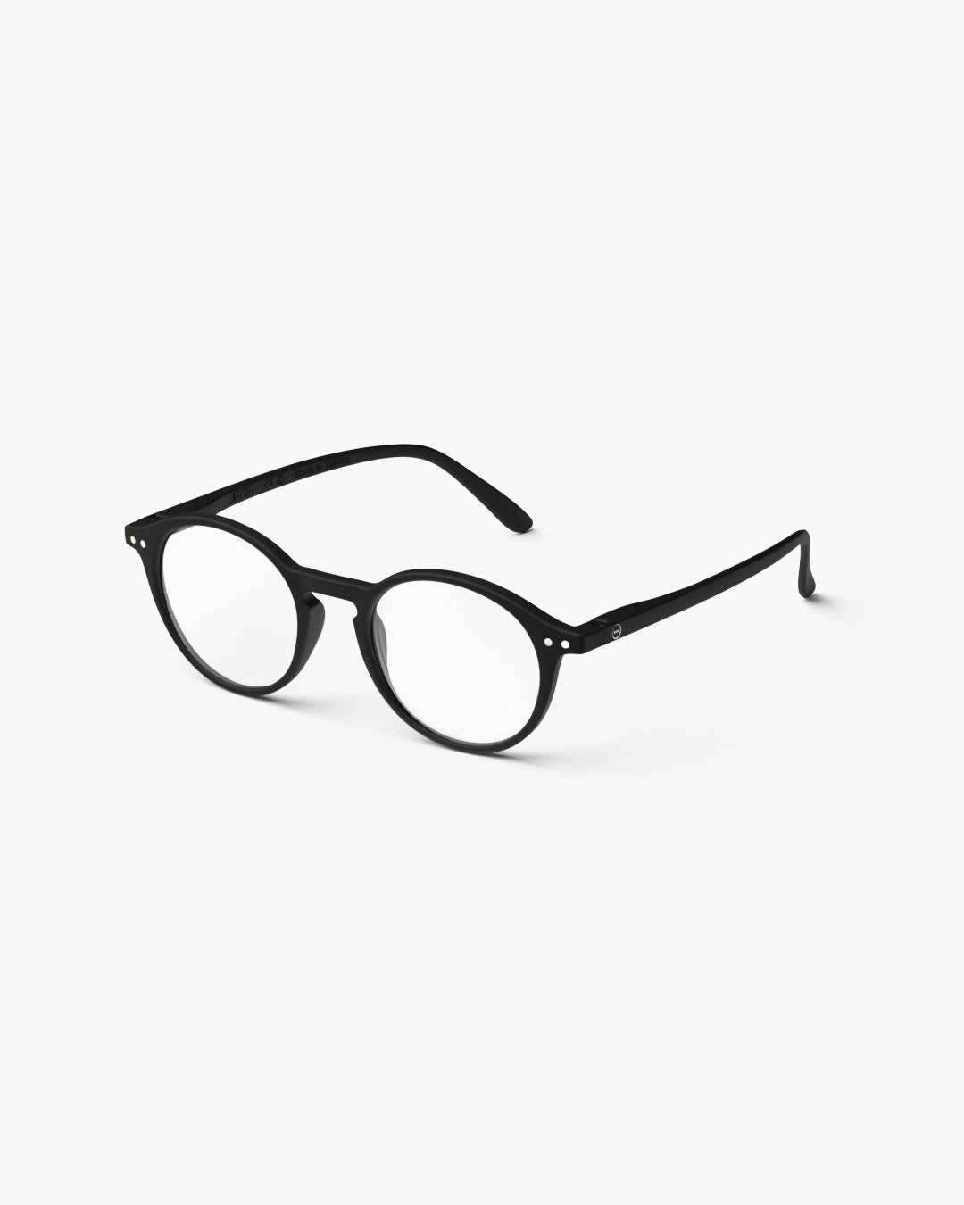 Izipizi - Lesebrille rund schwarz