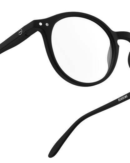 Izipizi - Lesebrille rund schwarz