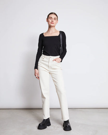 Jan ´n June - Langarmshirt Fria schwarz