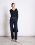 Jan ´n June - Damen Langarmshirt "Casma" schwarz für Frauen aus Baumwolle