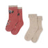 Socken mit geripptem Bündchen für optimalen halt für Jungen und Mädchen von Konges Slojd