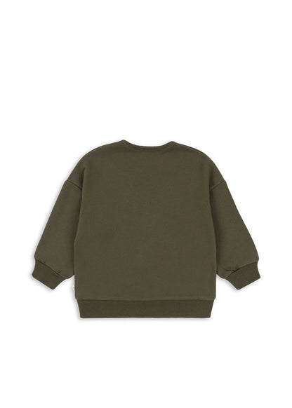 Konges Slojd - Baby Pullover aus Biobaumwolle Dinos