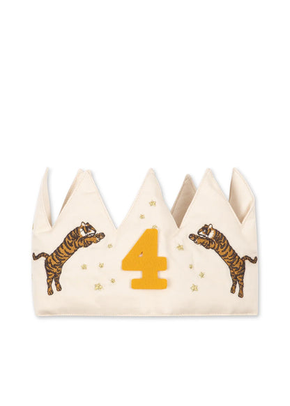 Konges Slojd - Geburtstagskrone, Tiger - AURYN Shop