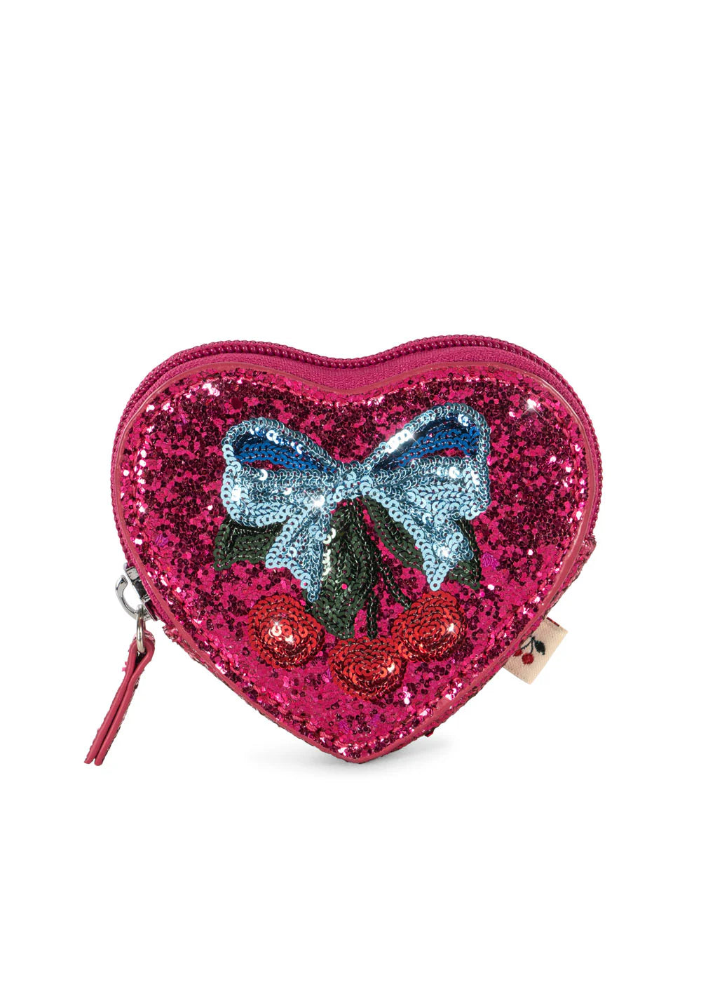 Konges Slojd - Glitzernder "TUT" Kindergeldbeutel pink für Mädchen