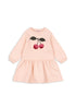 Konges Slojd - Kinder Kleid "Lou" mit Kirsche für Mädchen