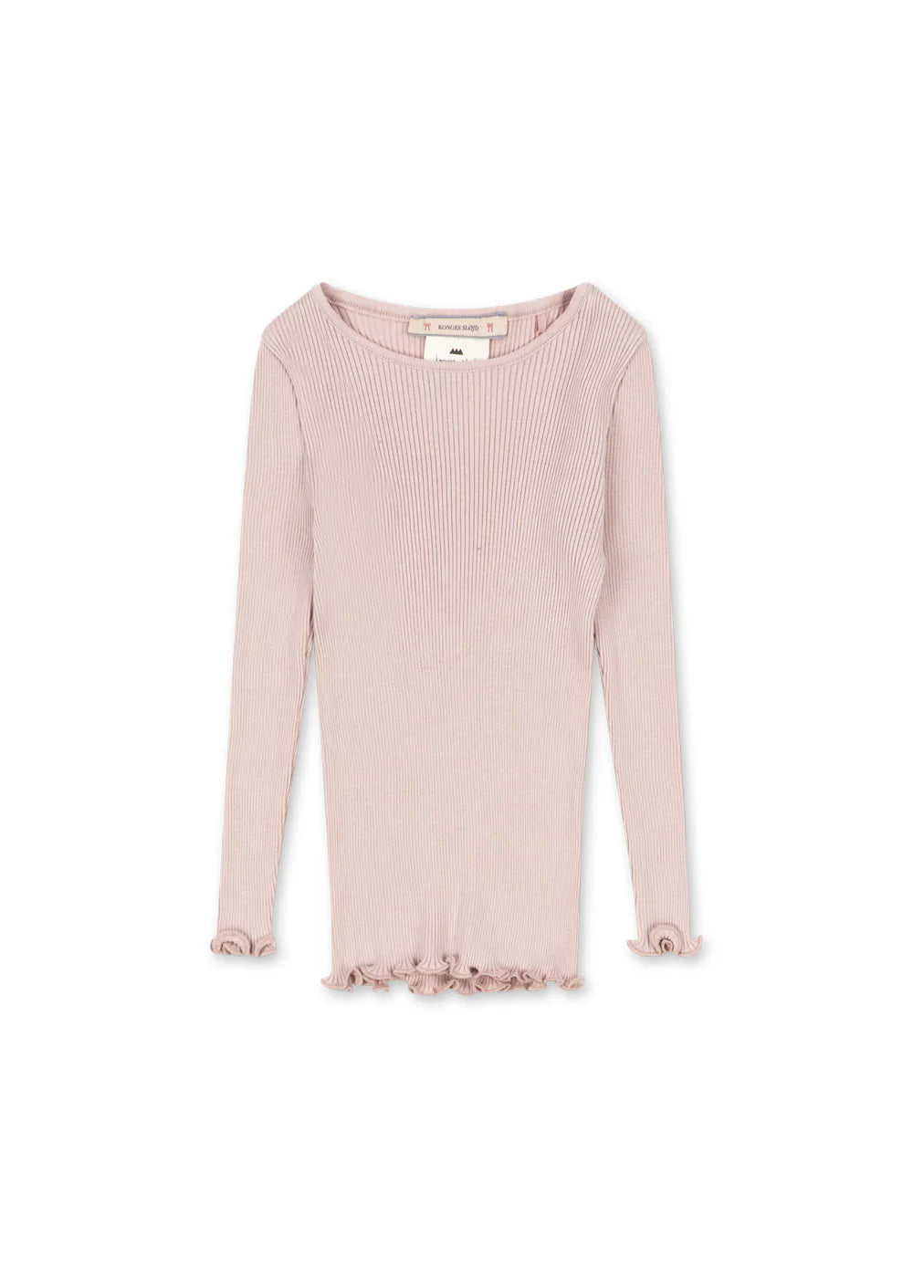 Konges Slojd - Kinder Langarmshirt rosa Baumwolle/Seide
