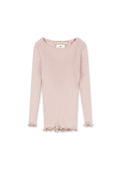 Konges Slojd - Kinder Langarmshirt rosa Baumwolle/Seide