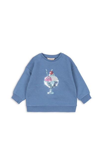 Konges Slojd - Baby Langarmshirt "Loumilla" blau