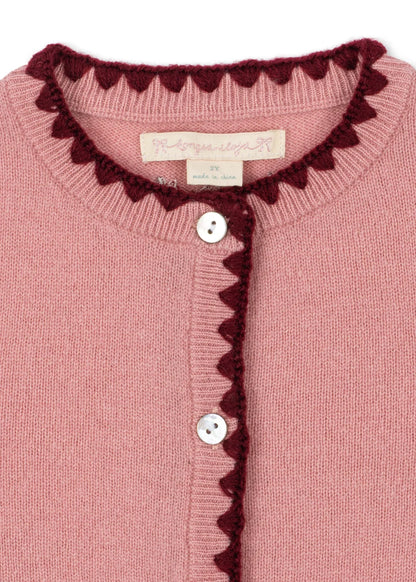Konges Slojd - Kinder Strickjacke "Collette" Wolle
