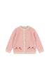 Konges Slojd - Baby Strickjacke "Kitty" rosa