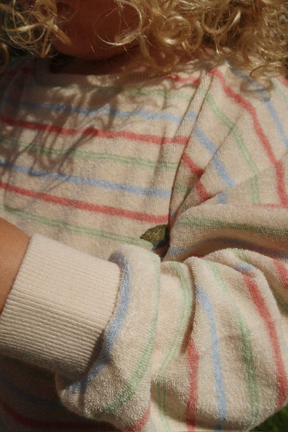 Konges Slojd - Baby Langarmshirt "confetti stripe" für Mädchen in bunt