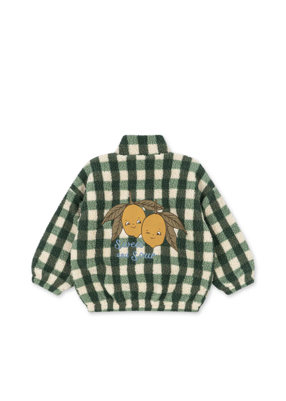 Konges Slojd - Kinder Teddyjacke "Zitronen" für Jungen und Mädchen