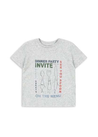 Konges Slojd - Kinder T-Shirt FAMO grau für Jungen