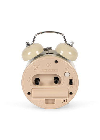 Konges Slojd - Kinder Wecker beige / cherry