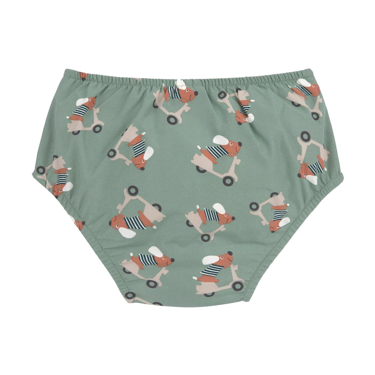 Lässig - Baby/Kinder Schwimmwindel Dackel grün